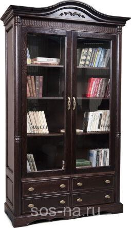 Шкаф книжный 2д Паола 2151 БМ672